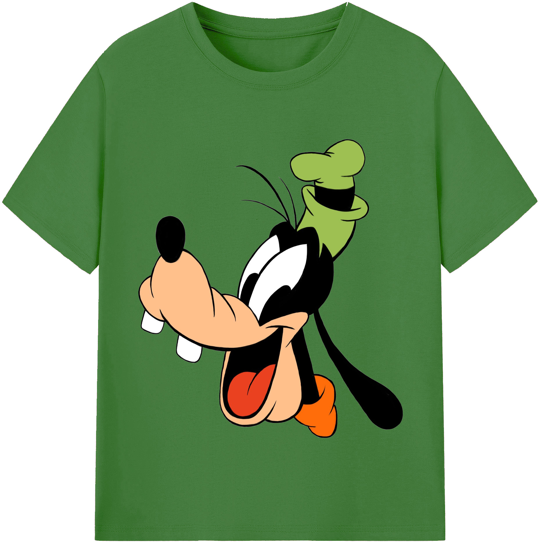 （画像用） ミッキーマウス Mickey Mouse レディースカジュアルプリントTシャツ（綿100％）